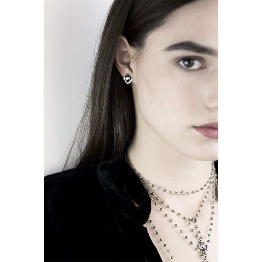 'Sacred Heart' earrings CUORE SACRO | OR TOPPAARG